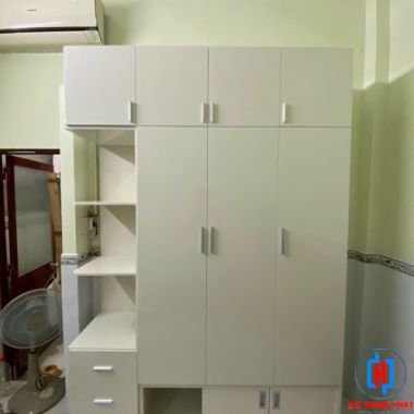 TỦ NHỰA 4 CÁNH MÀU TRẮNG TN4949