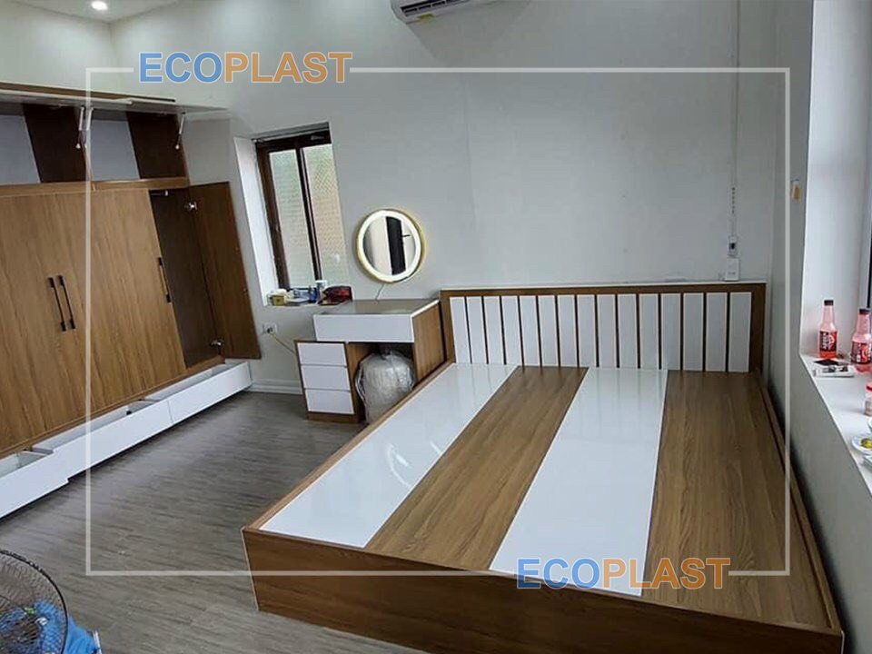 Tủ Bếp Ecoplast Full Trần TB03